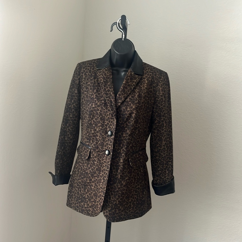 Etcetera Animal Print Jacket. Preloved